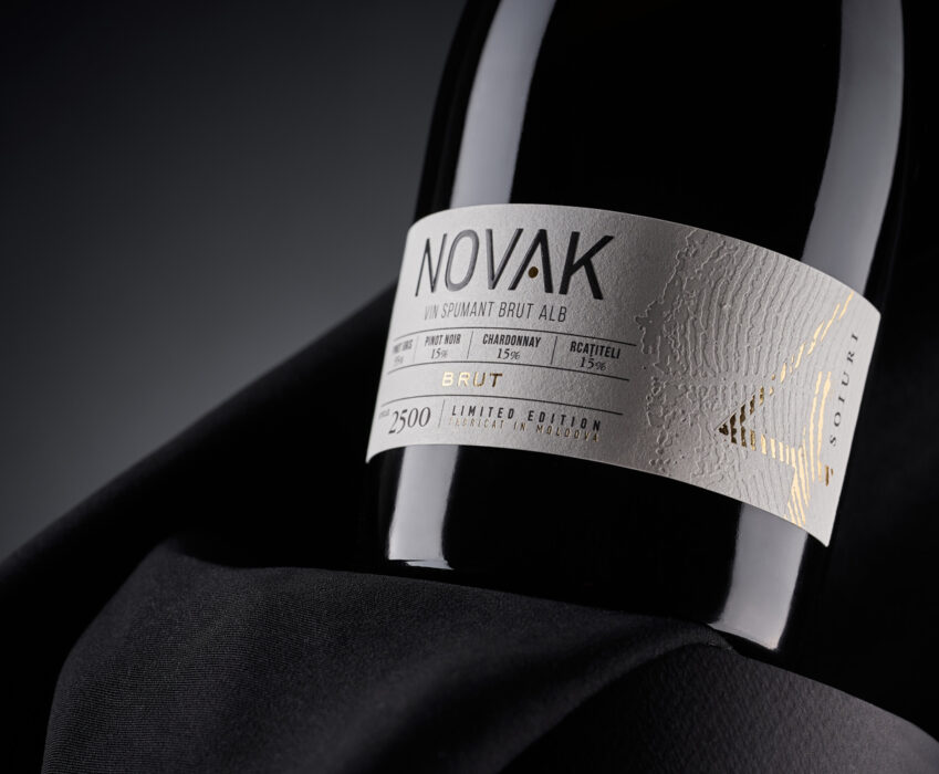 Sparkling Wine Label Design - Novak Spumant