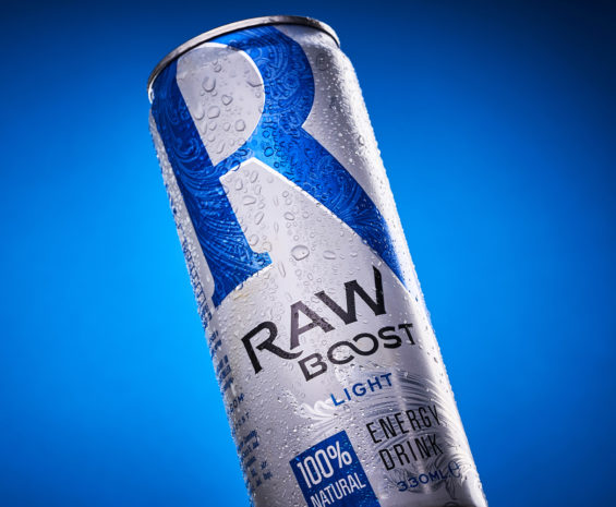 Energy Drink Packaging Design - Raw Boost