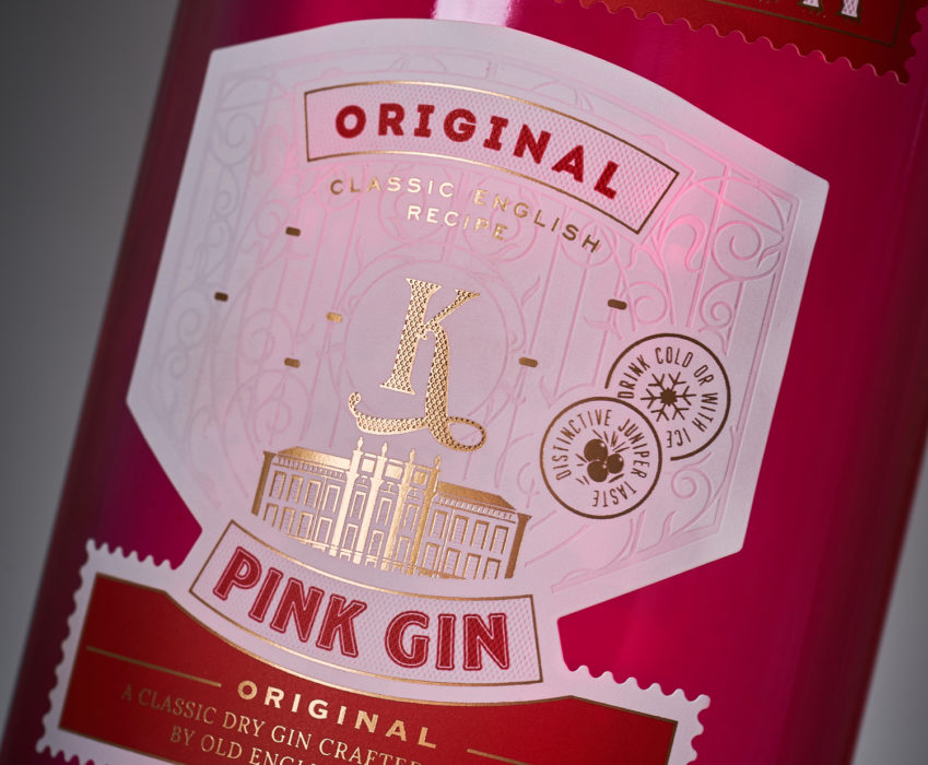 Dry Gin Label Redesign - Kensington