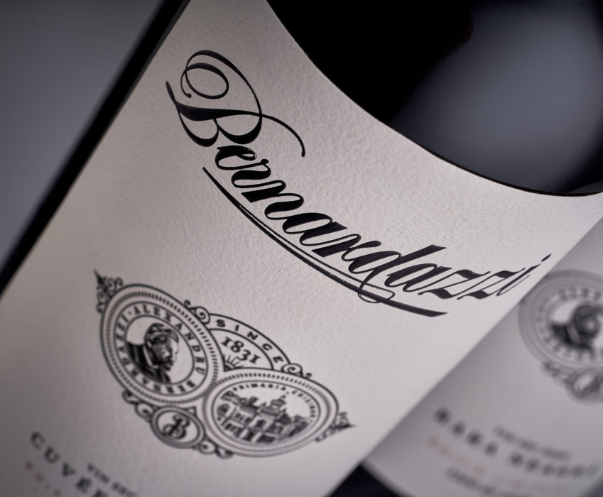 Premium Wine Label Design - Bernardazzi