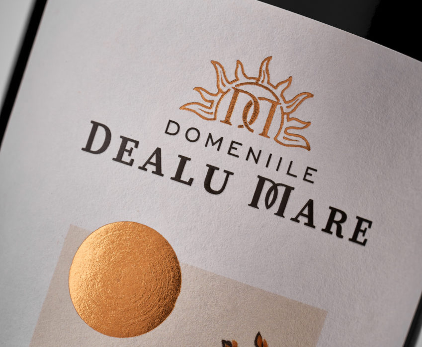 Wine Label Design - Domeniile Dealu Mare